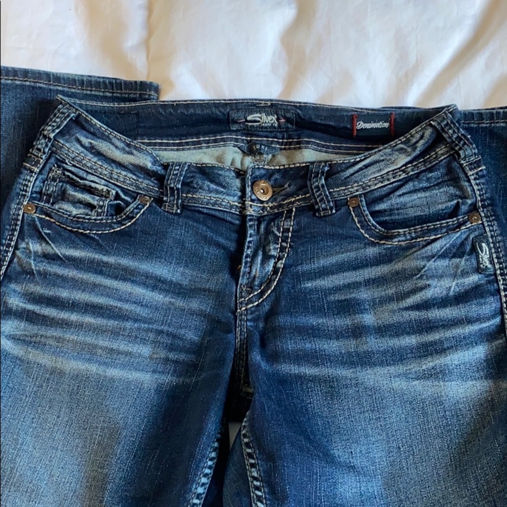 Silver Suki boot cut jeans